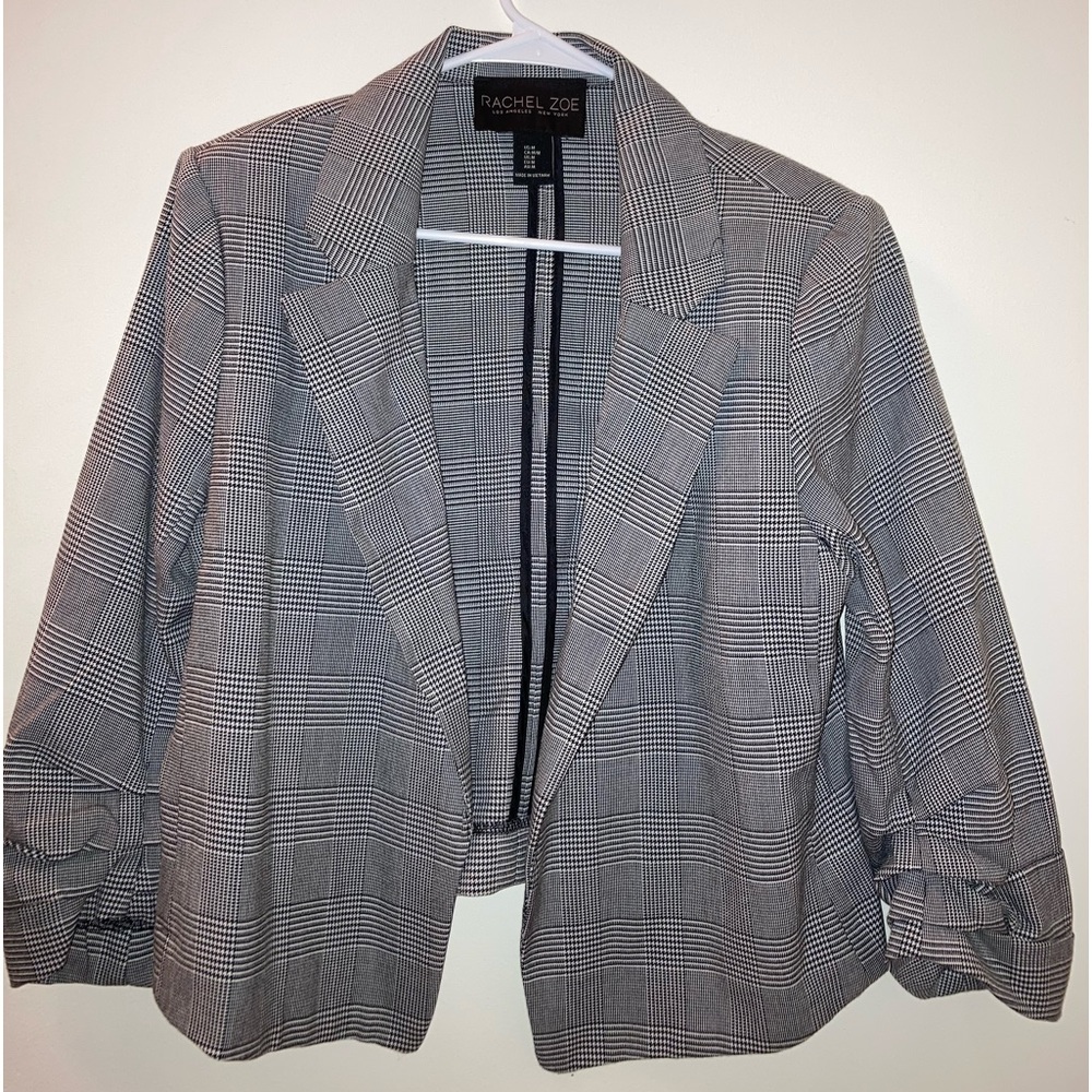 Rachel Zoe Black and White Blazer